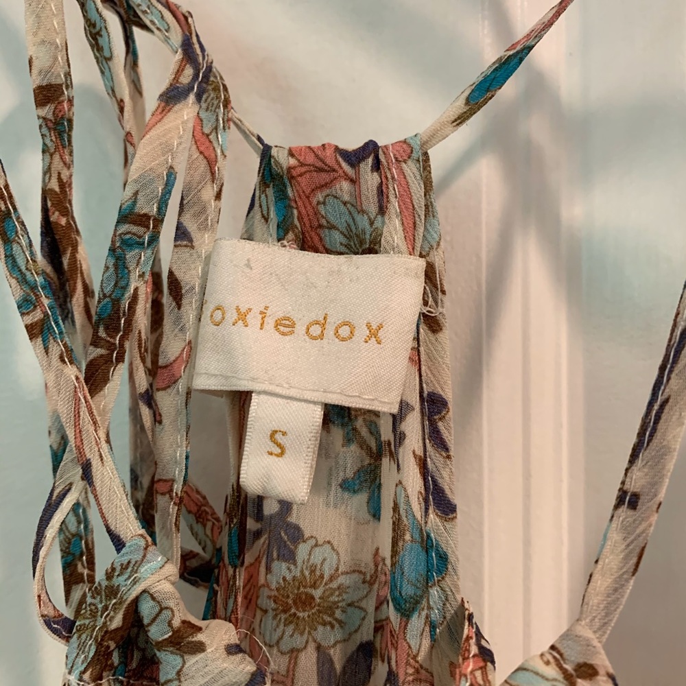NWT Foxiedox Antonia maxi dress boho print S NWT - Picture 8 of 8